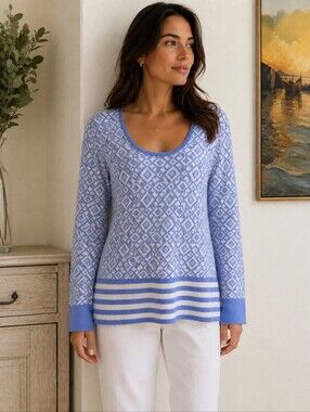 Islefield silk and cashmere sweater L